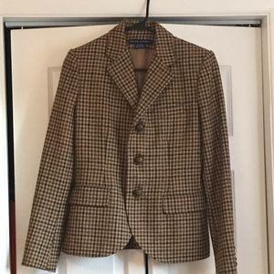 Ralph Lauren Blue Label Wool Riding Jacket